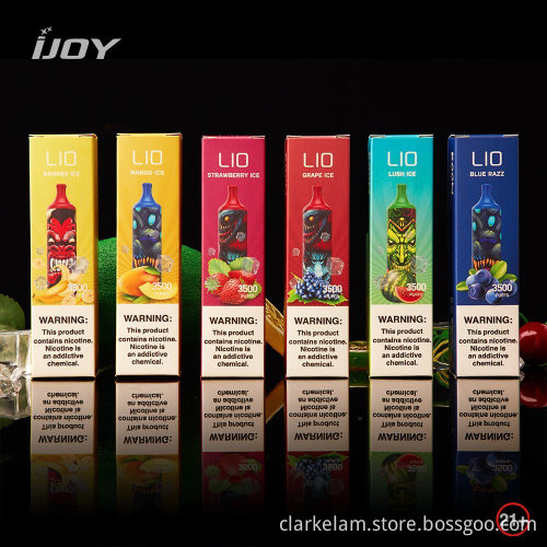 Lio Boom 3500 Puff Russian Vape Pen